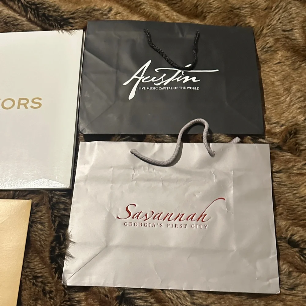 Assorted Designer 5 Gift Bags & 2 Gift Boxes